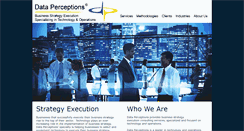 Desktop Screenshot of dataperceptions.com